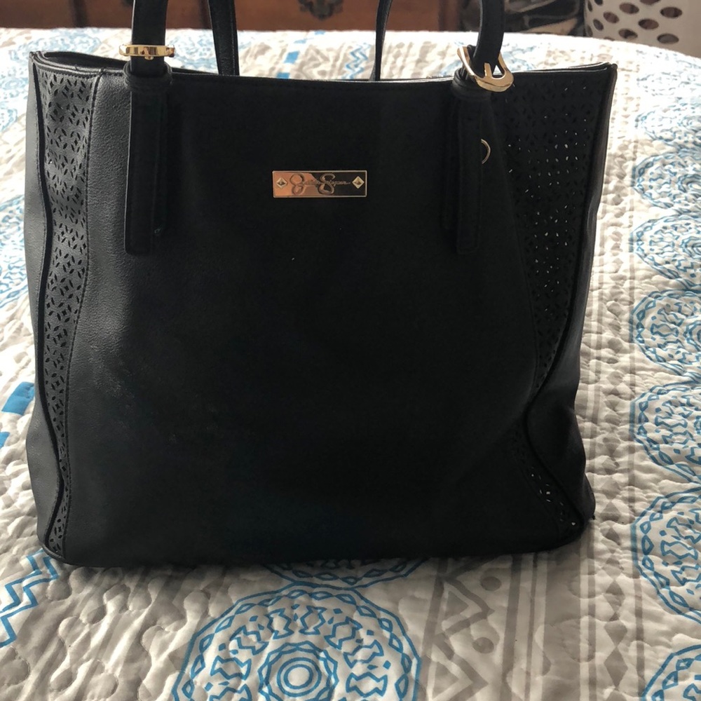 Jessica Simpson black tote